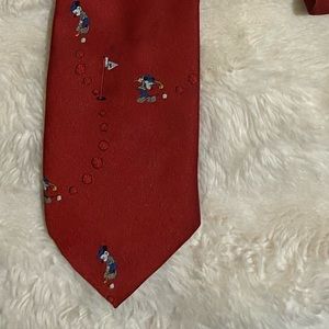Balancine Tie Works Disney Mickey Mouse Red Collectors Tie
